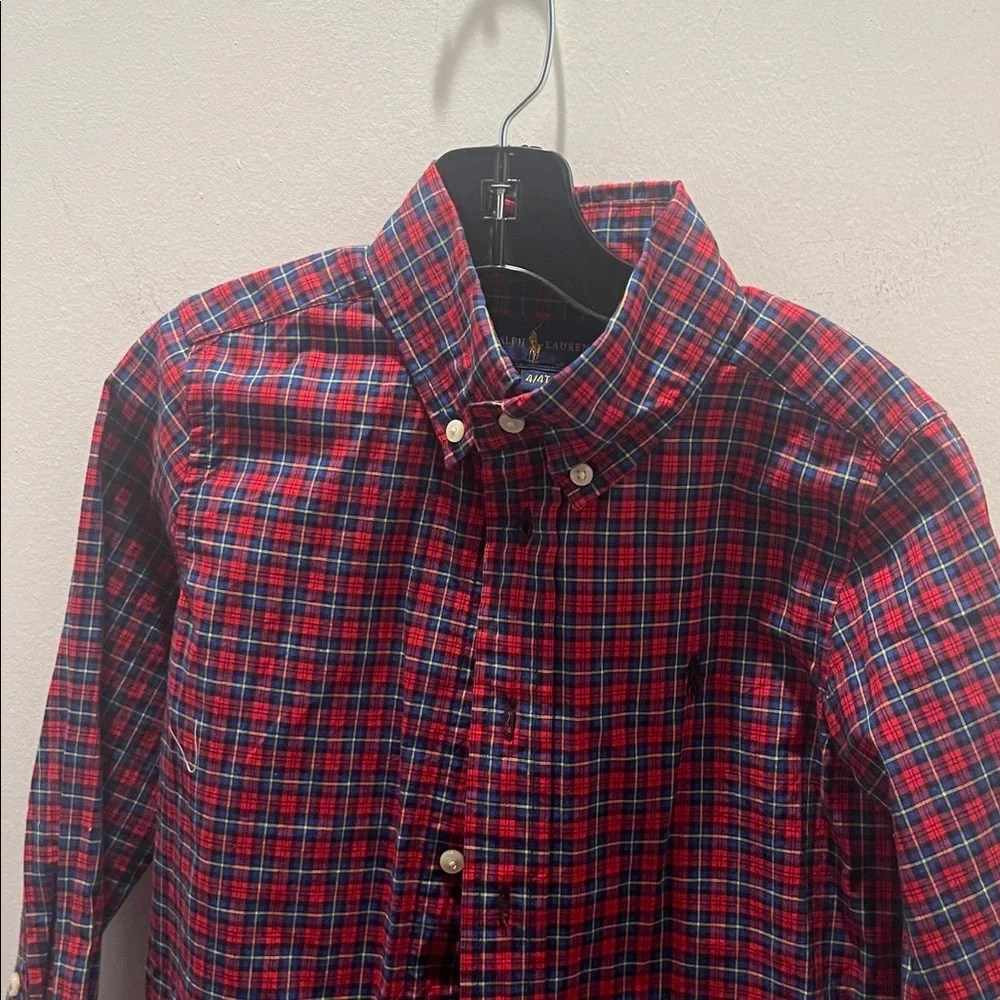 2 Ralph Lauren Plaid Shirts